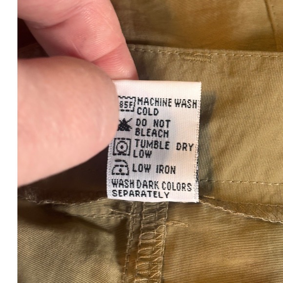 World Wide Sportsman Mens Cargo Shorts 34 Olive Green Nylon Utility Gorpcore - Picture 8 of 11